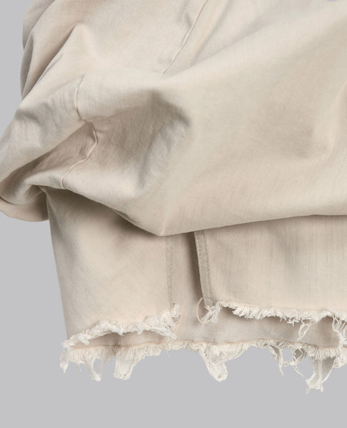 TEMPLE DRKSHDW DRAPED MINI SKIRT