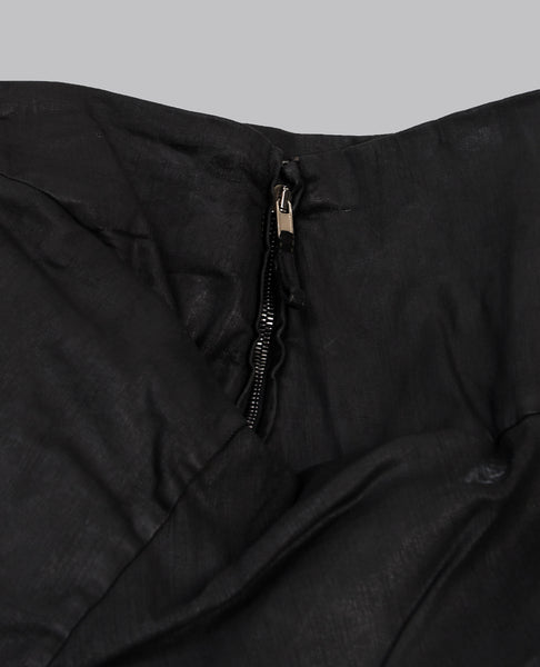 TEMPLE DRKSHDW DRAPED MINI SKIRT