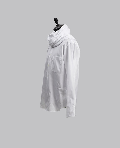 SCARF SHIRT WHITE