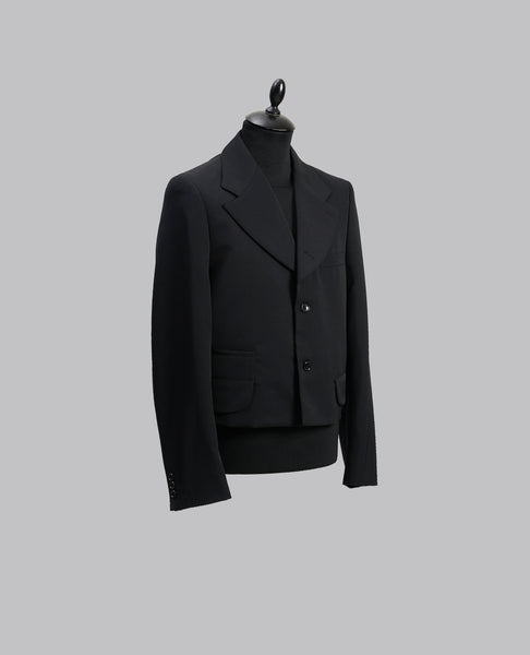 CROPPED WOOL JACKET