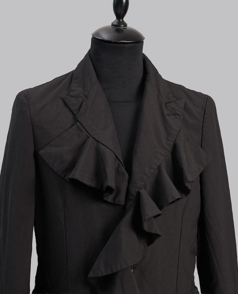 RUFFLE BLAZER