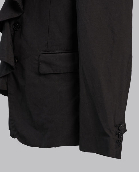 RUFFLE BLAZER
