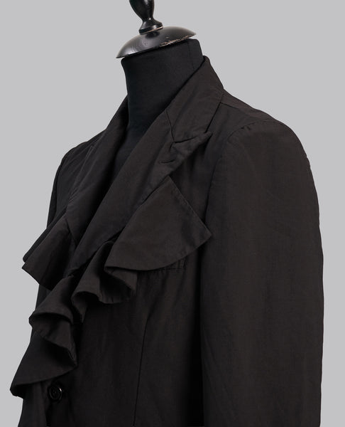 RUFFLE BLAZER