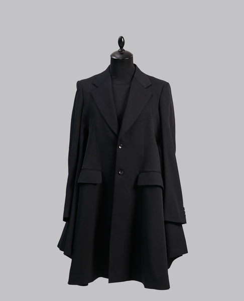 FLARED WOOL COAT