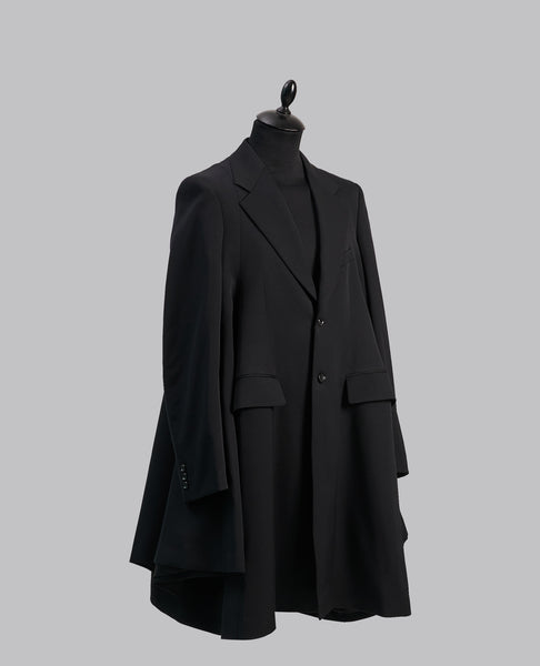 FLARED WOOL COAT