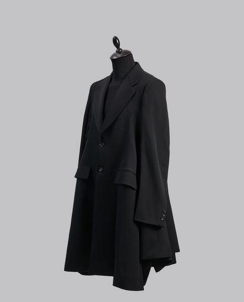 FLARED WOOL COAT