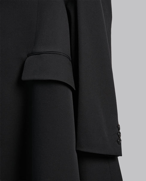 FLARED WOOL COAT