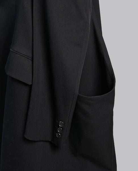 FLARED WOOL COAT