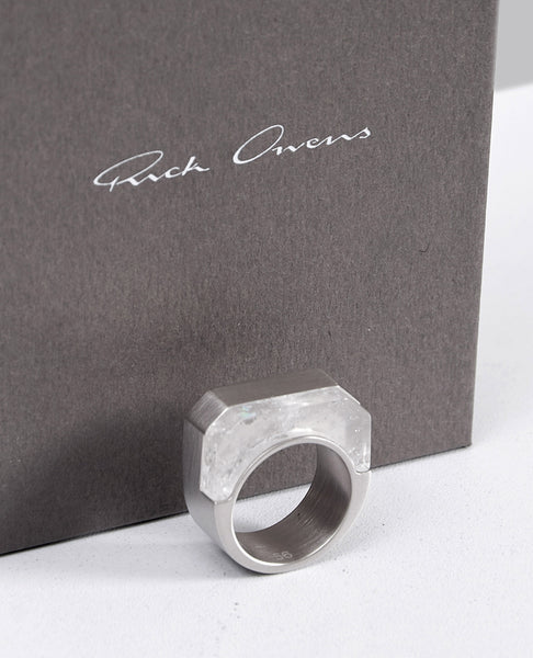 TOWER DOUBLE CRYSTAL HOLLYWOOD RING