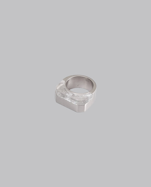 TOWER DOUBLE CRYSTAL HOLLYWOOD RING
