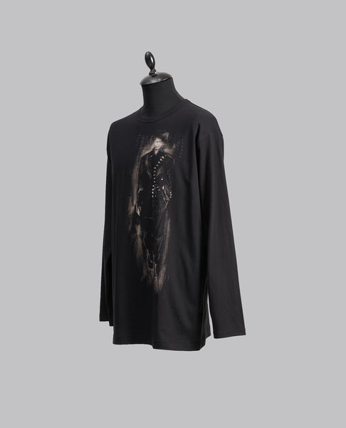 ROUND NECK PRINT LONG SLEEVE