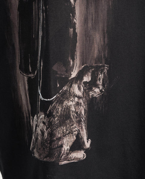 ROUND NECK PRINT SHORT SLEEVE