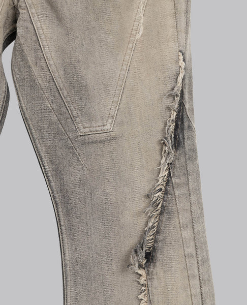 TOWER DRKSHDW SLIVERED BOOTCUT