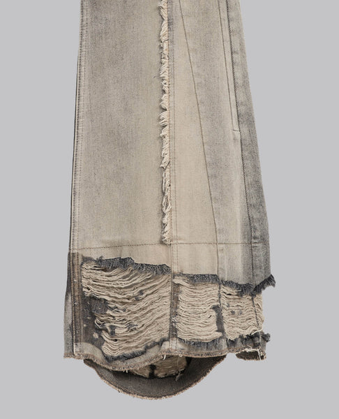 TOWER DRKSHDW SLIVERED BOOTCUT