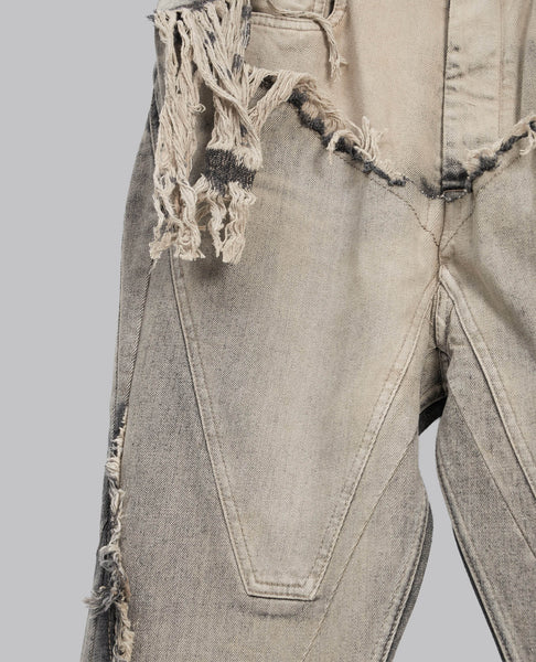 TOWER DRKSHDW SLIVERED BOOTCUT