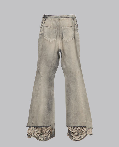 TOWER DRKSHDW SLIVERED BOOTCUT