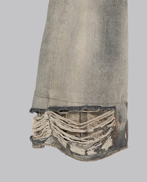 TOWER DRKSHDW SLIVERED BOOTCUT