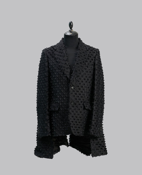 SILK FAN ATTACHED JACKET