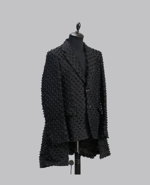 SILK FAN ATTACHED JACKET
