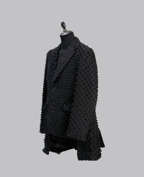 SILK FAN ATTACHED JACKET