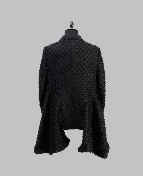 SILK FAN ATTACHED JACKET