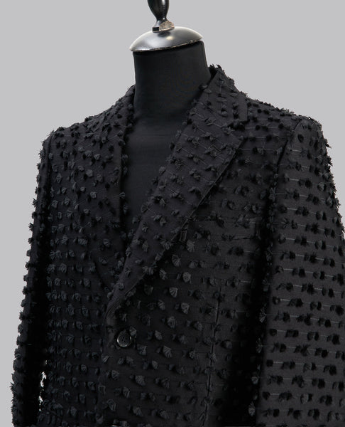 SILK FAN ATTACHED JACKET