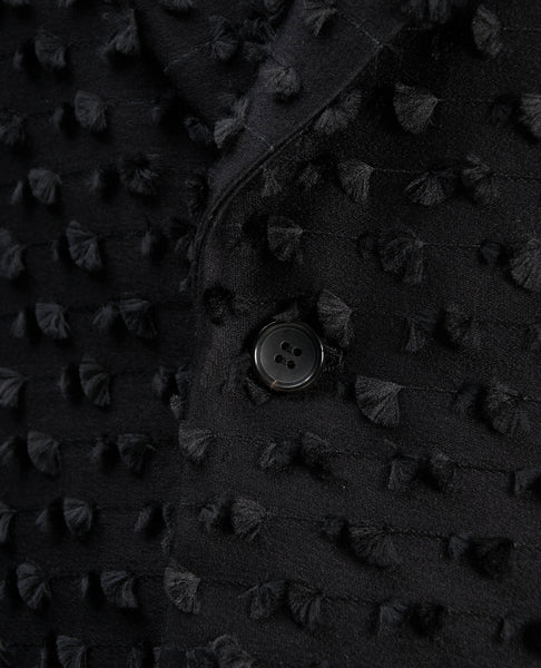 SILK FAN ATTACHED JACKET