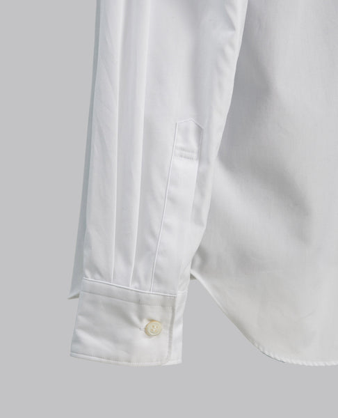 DRAPED FRONT SHIRT
