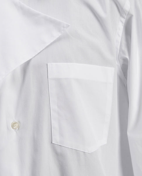 DRAPED FRONT SHIRT