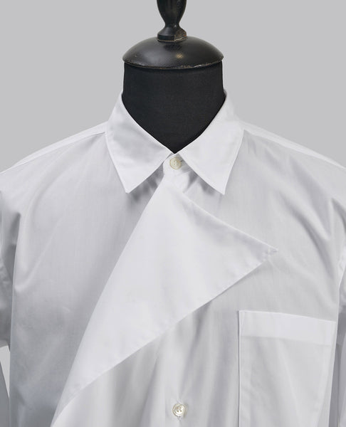 DRAPED FRONT SHIRT