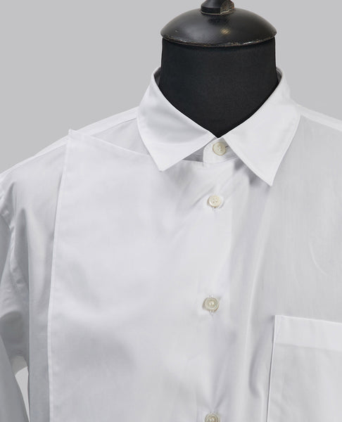 DRAPED FRONT SHIRT