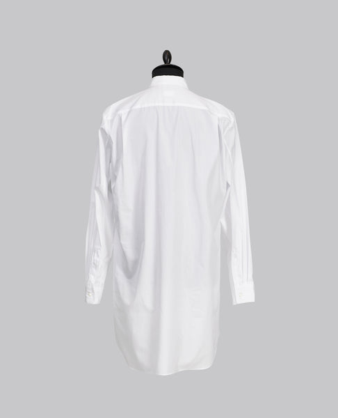 DRAPED COTTON SHIRT