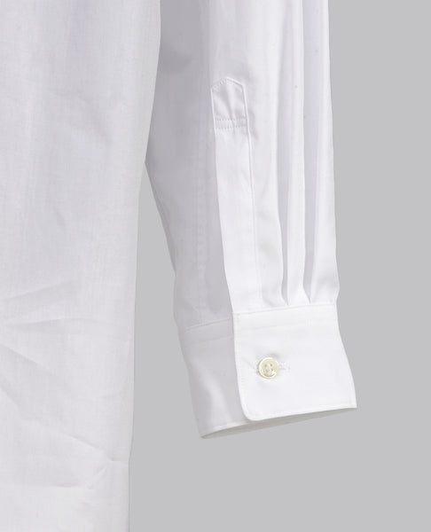DRAPED COTTON SHIRT