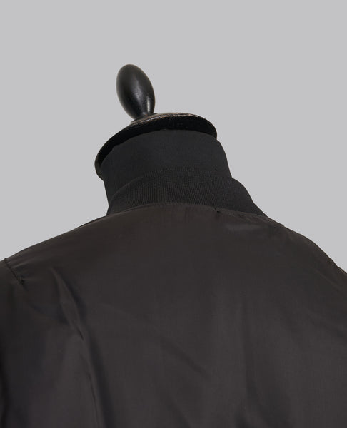 ASYMMETRIC ZIP BOMBER JACKET