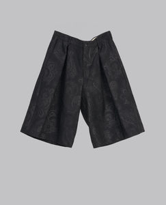 PAISLEY JACQUARD SHORTS
