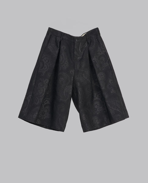 PAISLEY JACQUARD SHORTS