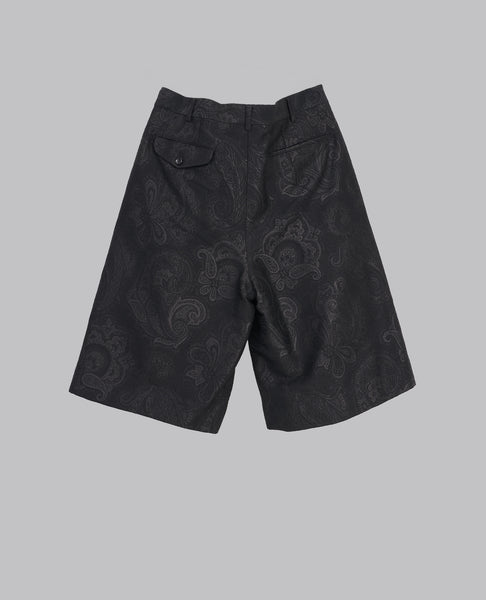 PAISLEY JACQUARD SHORTS
