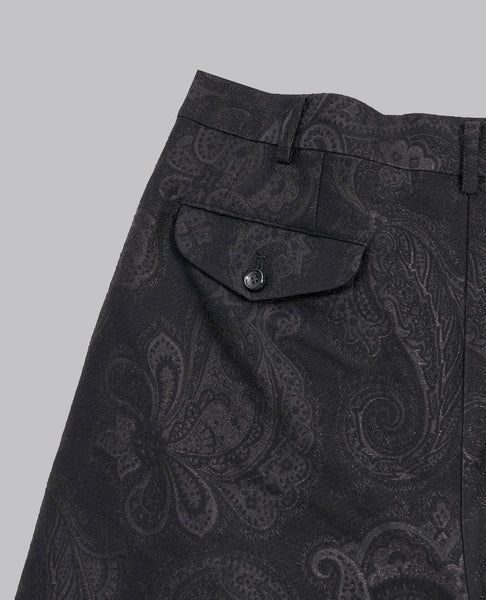 PAISLEY JACQUARD SHORTS