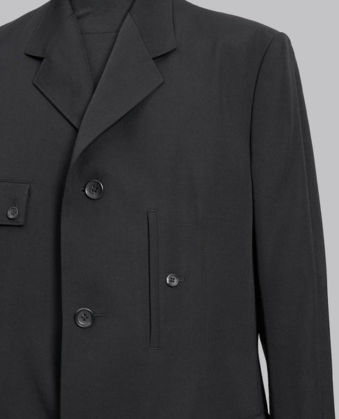 SLEEVE BUTTON DETACHABLE POCKET JACKET