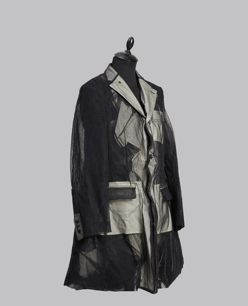 TULLE LAYERED JACKET
