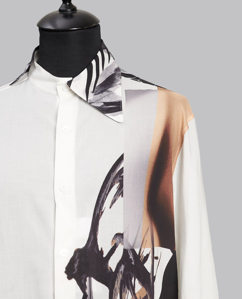 PT UNBALANCED COLLAR SHIRT