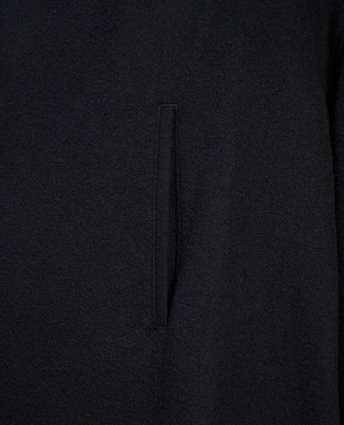 DOUBLE FRONT HOODIE COAT