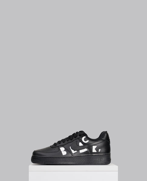 CDG BLACK X NIKE AIR FORCE 1 LOW RETRO