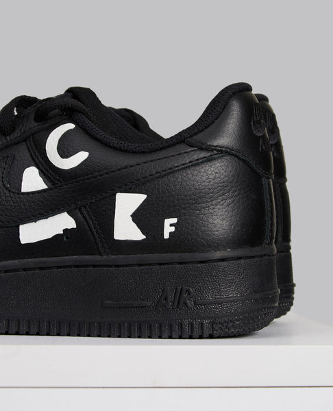 CDG BLACK X NIKE AIR FORCE 1 LOW RETRO