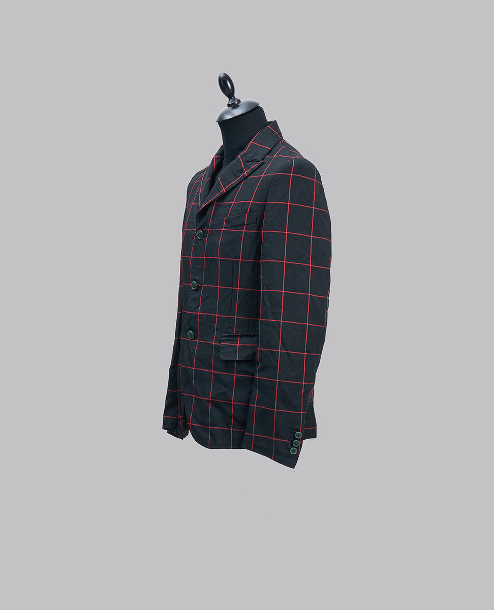 Open Zip Jacket | CDG Black – Allotment Store