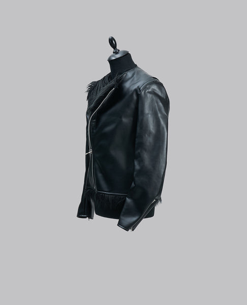 FAUX FUR BOMBER