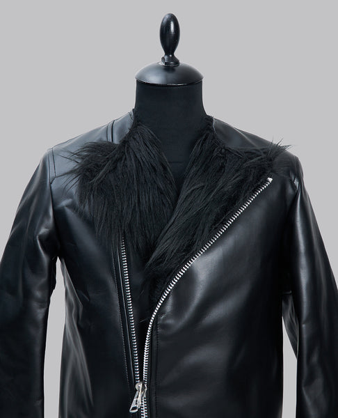 FAUX FUR BOMBER