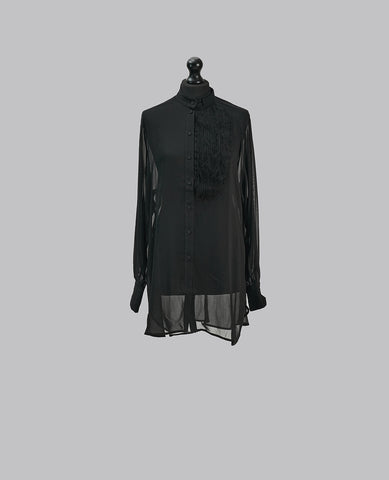 MANDARIN NECK SHIRT