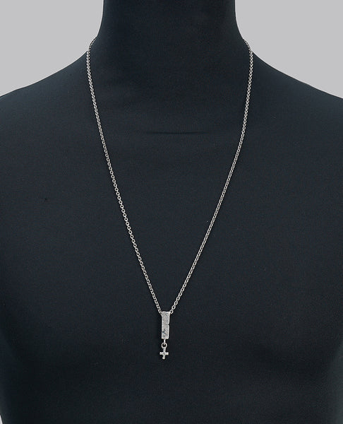 Stick and Cross Necklace