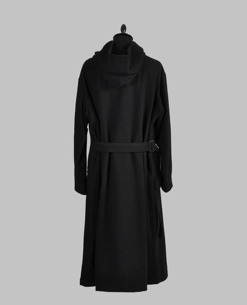 LONG HOODED COAT